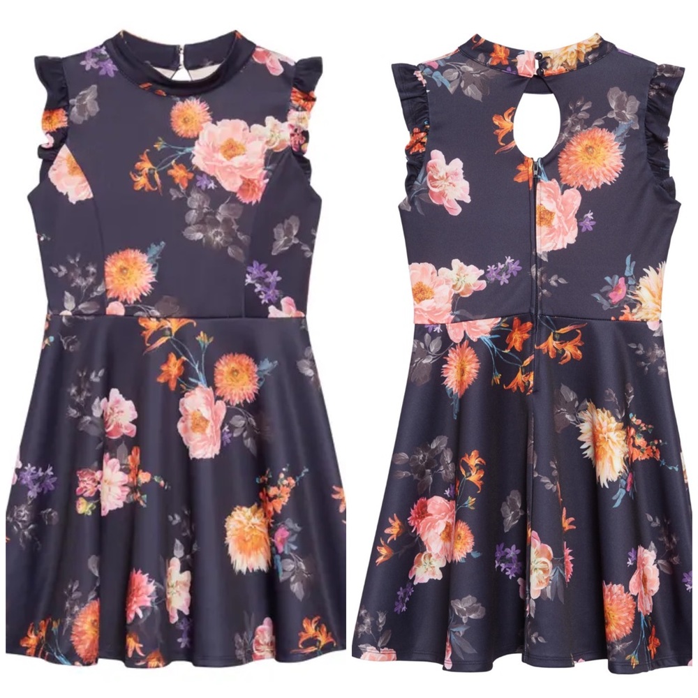 Ava & Yelly Floral Dress